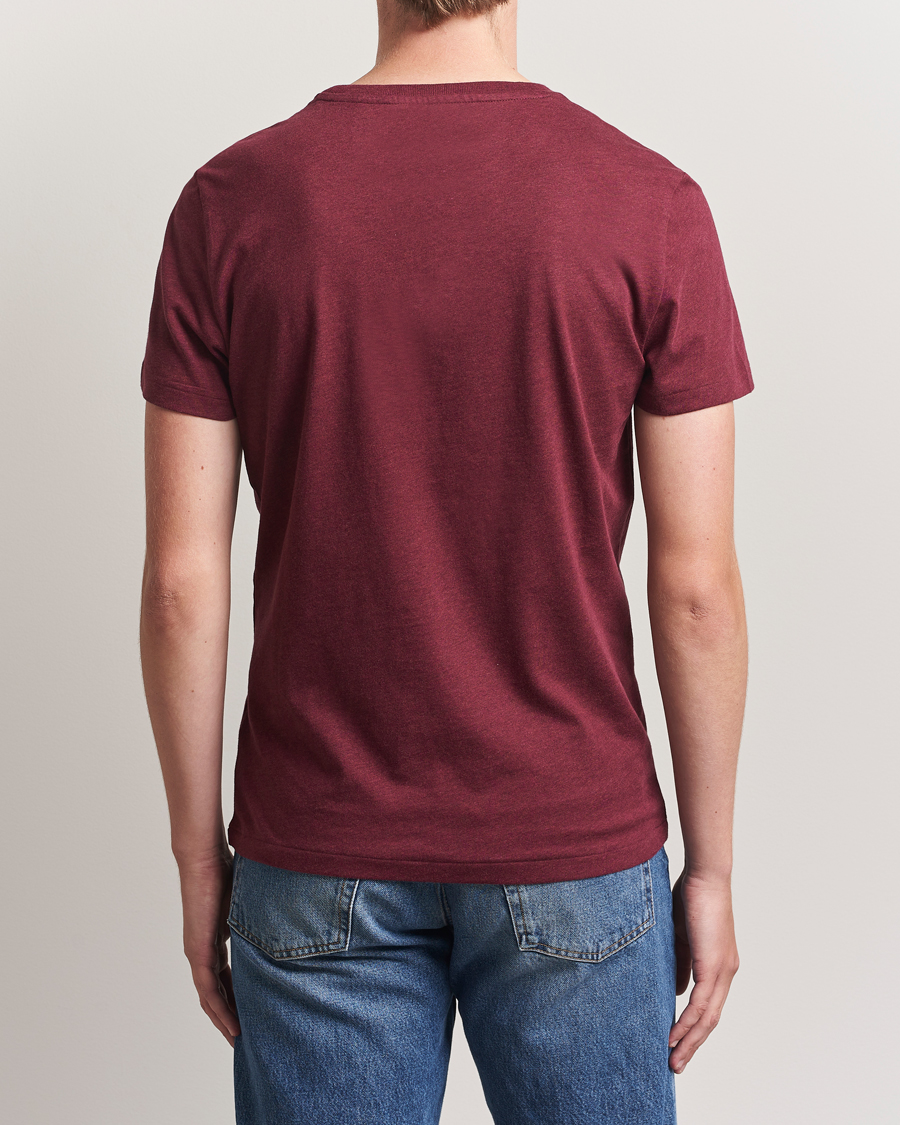 Polo Ralph Lauren Crew Neck T-Shirt Spring Wine Heather