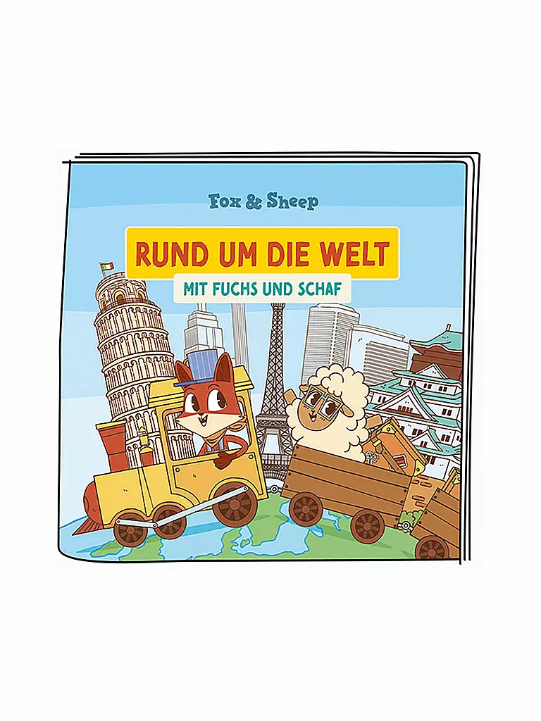 TONIES Hörfigur - Rund um die Welt mit Fuchs und Schaf Osaka & Serengeti keine Farbe