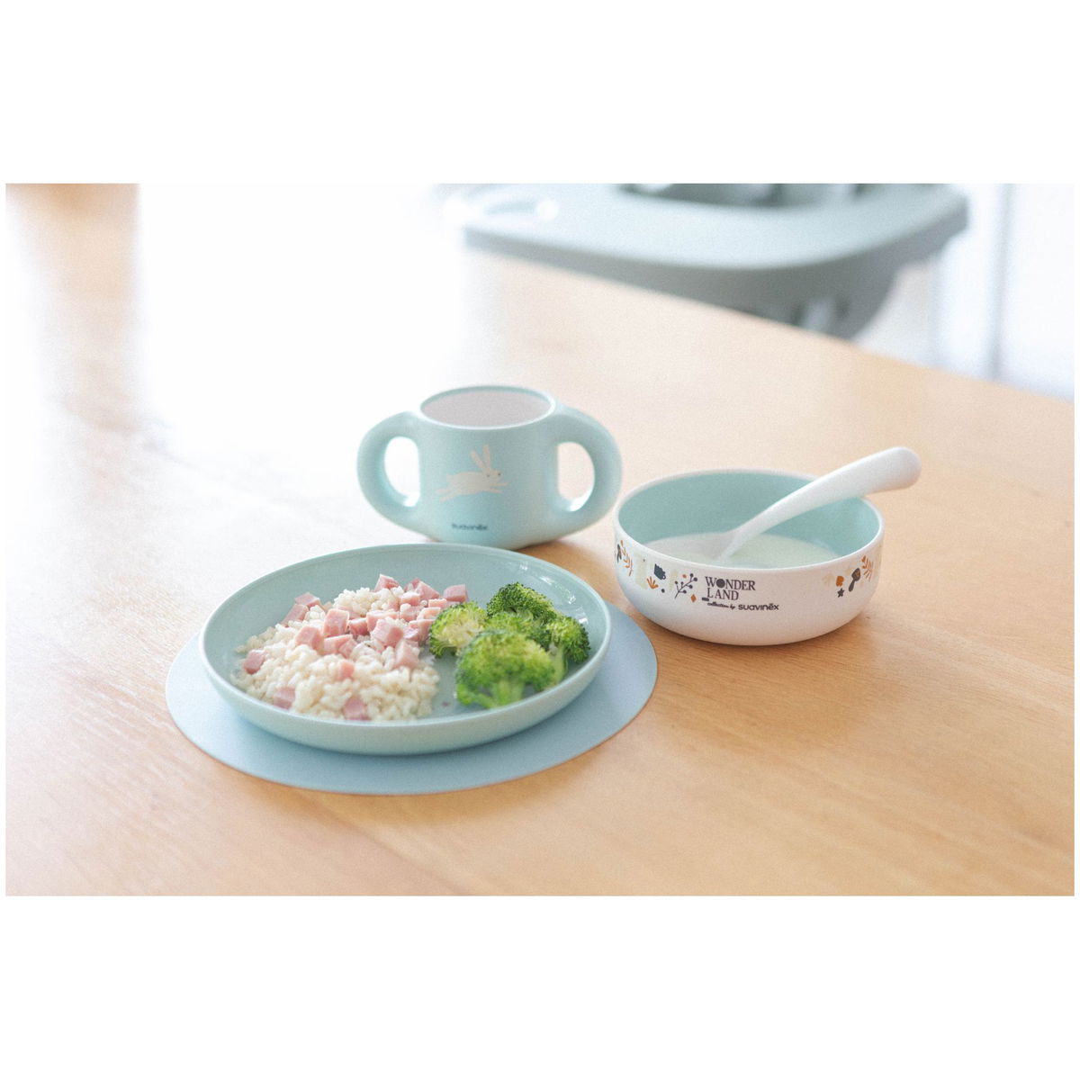 SuavinexSuavinex   Geschirrset wonderland blau