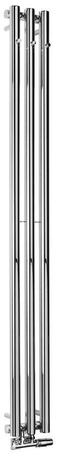 Sapho Pilon radiator 20x180cm chroom