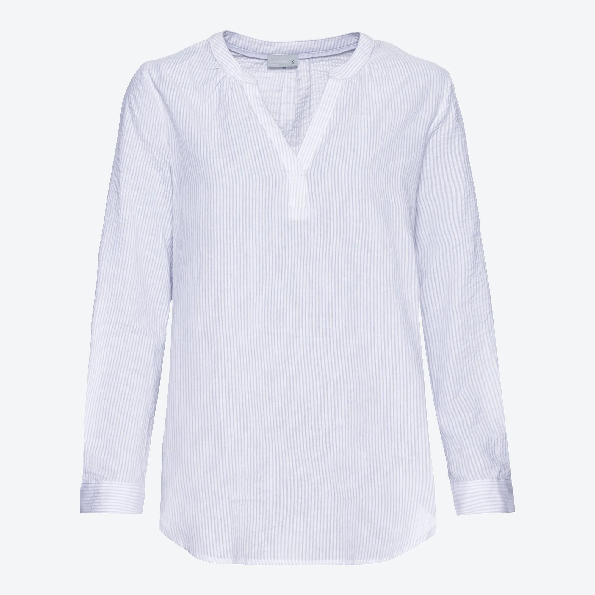 Damen-Seersucker-Bluse