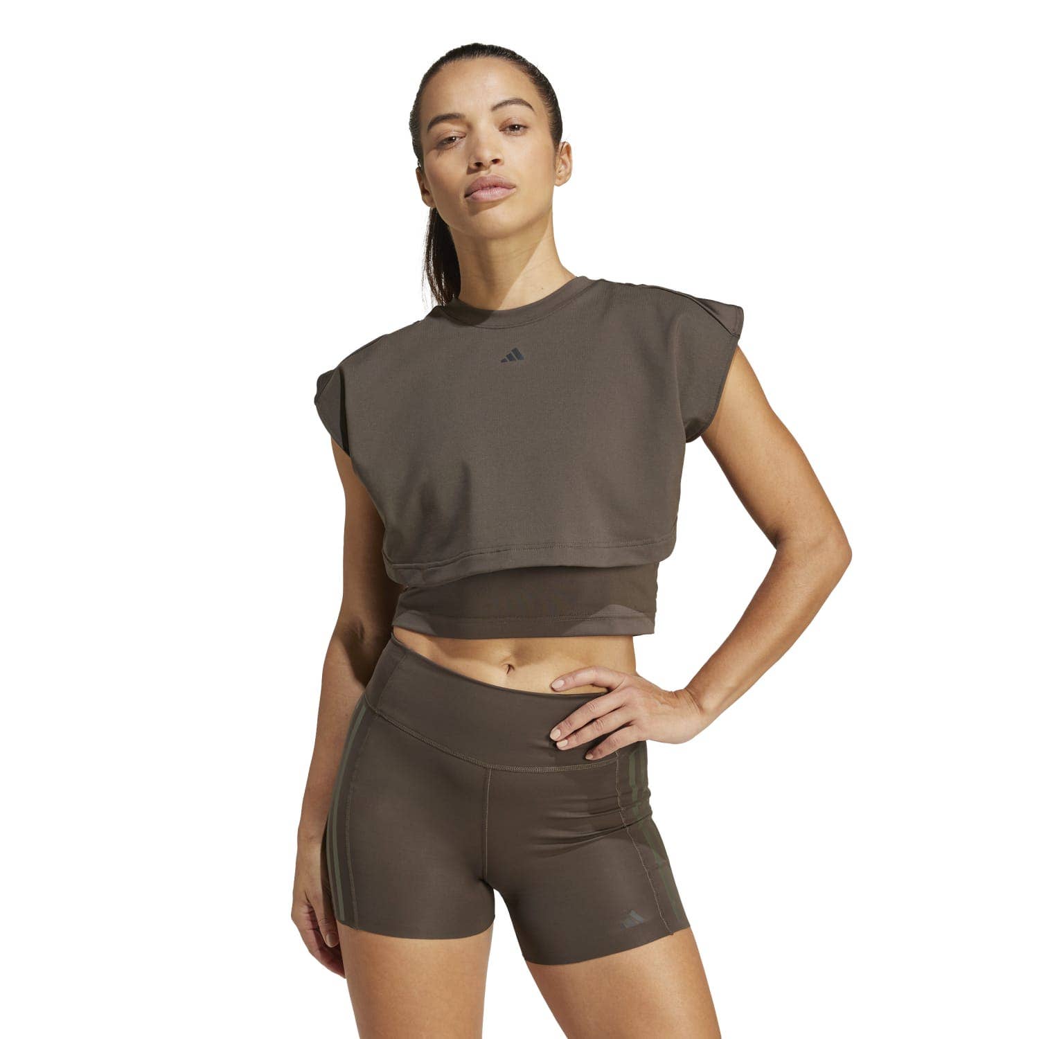 adidas  Power Boxy Training Shirt
