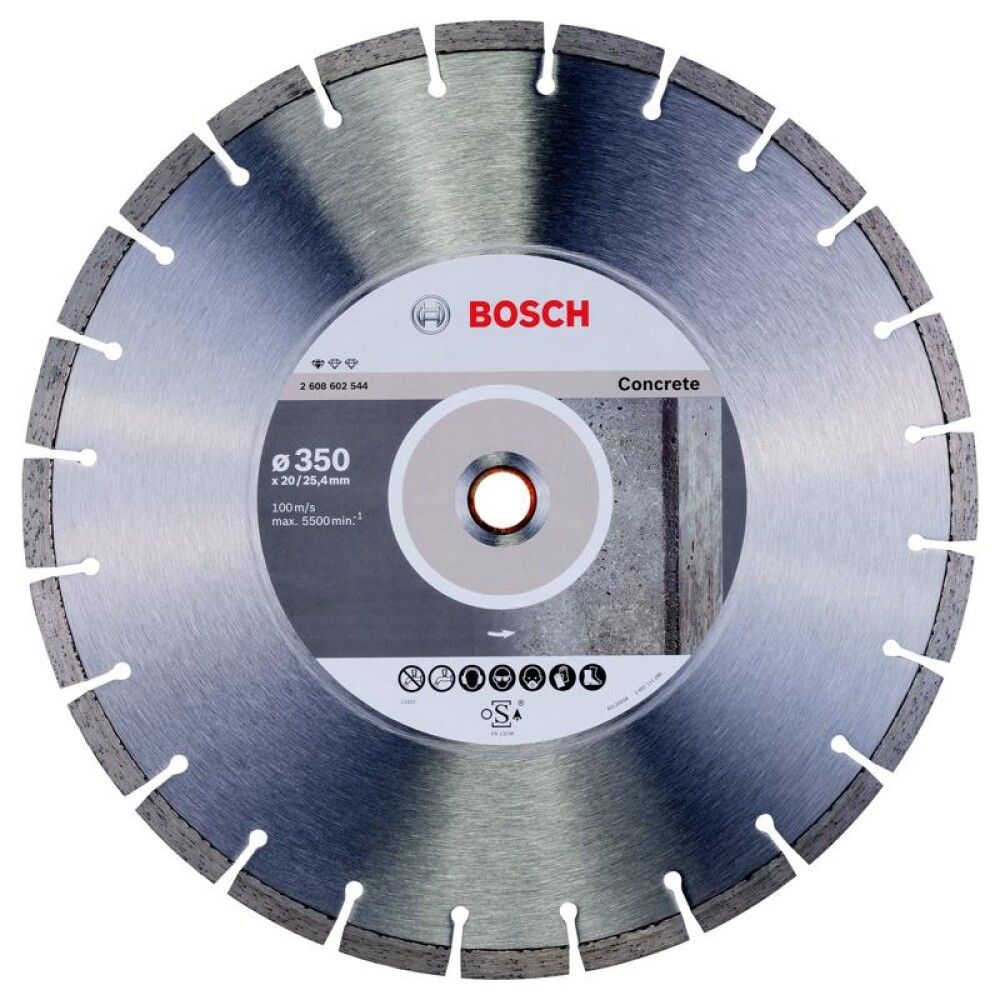 DIAMANTSLIPESKIVE BOSCH PROFF BETONG 350X25,4MM