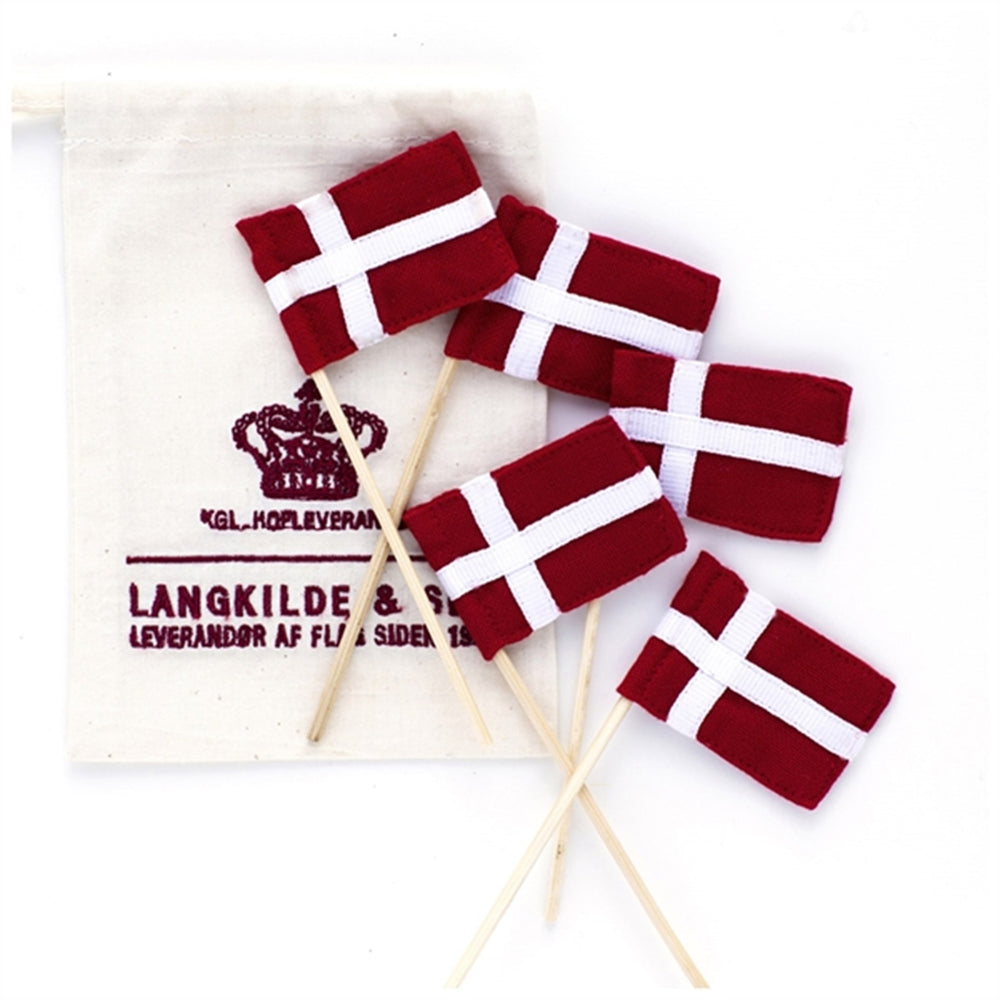Lagkageflag 5 stk - Langkilde & Søn → Luksusbaby.dk