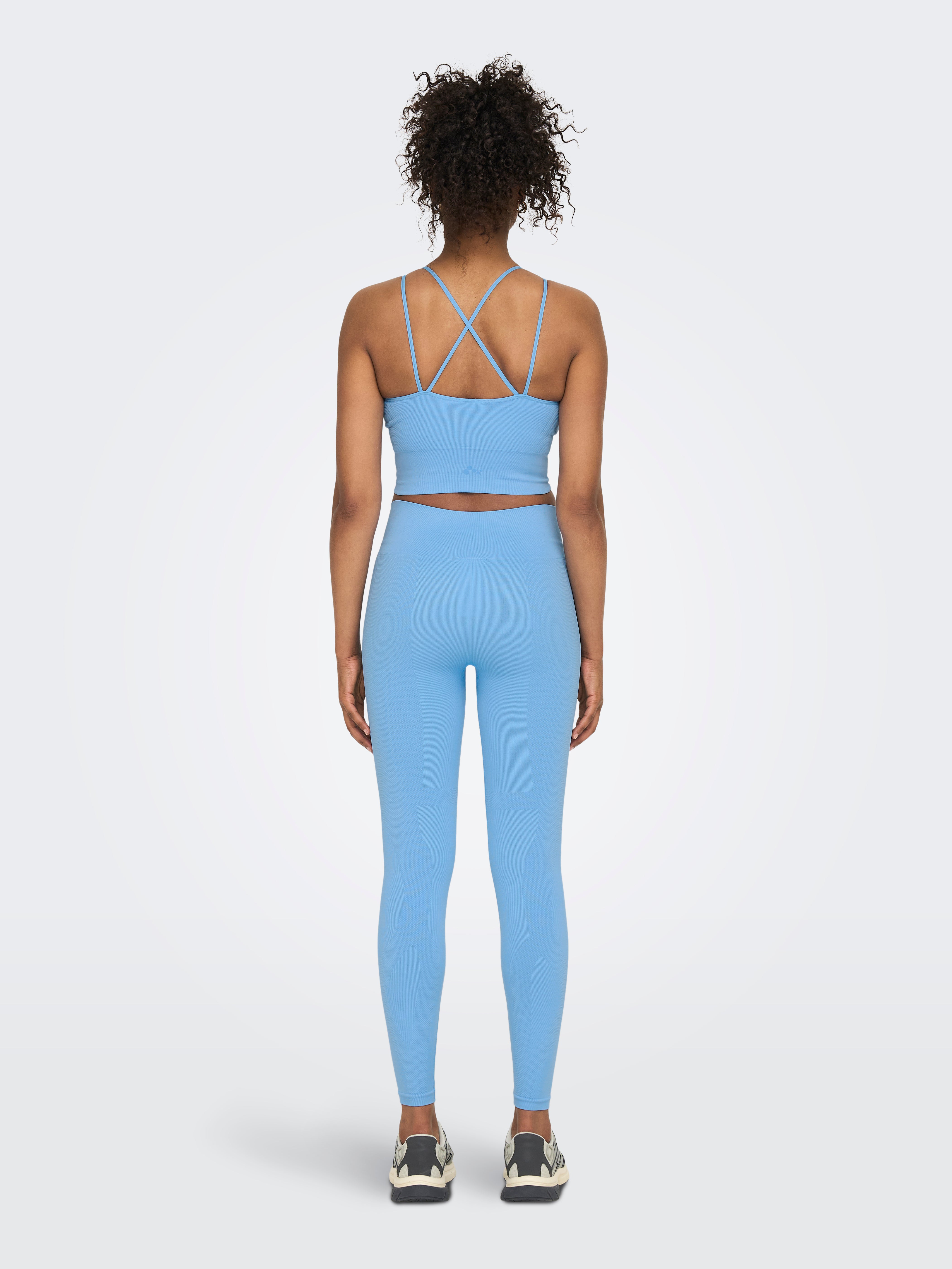 ONPFRION Hohe Taille Slim Fit Sportleggings Little Boy Blue
