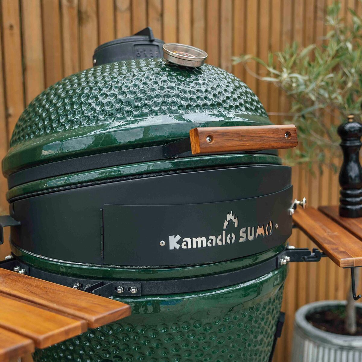 SUMO Midi + Grillmesterens rotisseri og pizzaovn, grønn