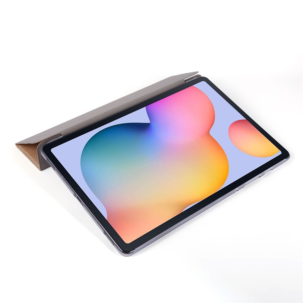 Schutz Tablet Hülle für Samsung Galaxy Tab S7 Case Cover Klapp Tasche Etuis Rot