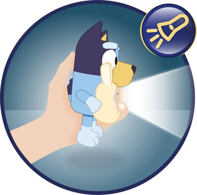 Bluey GoGlow Dream 3-in-1 Nattlampe, Multi