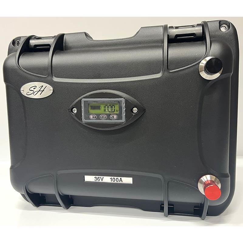 Batterie Lithium Ion Sh Lithium Gamme Haute Performance Brushless - 36V100a + Chargeur