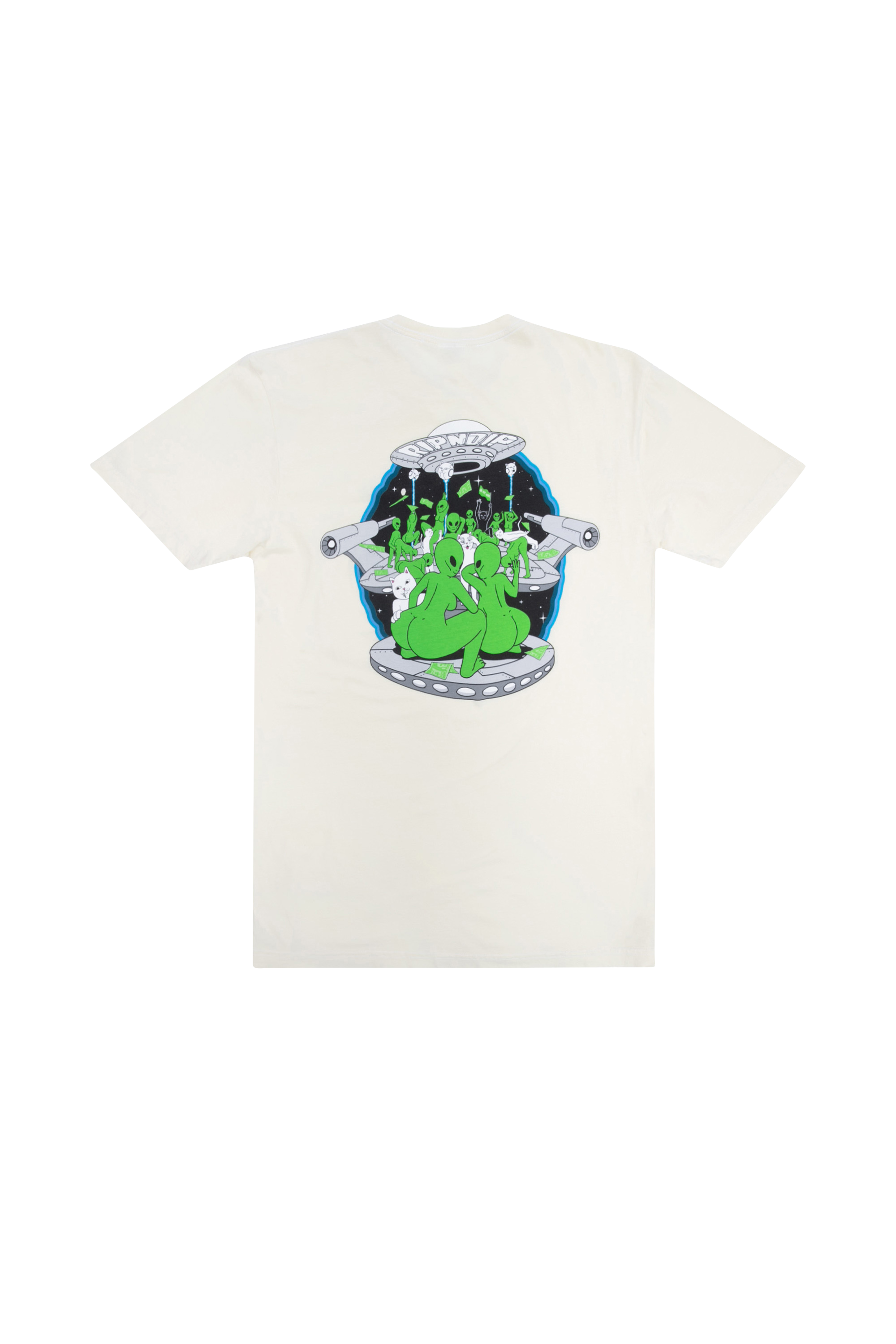 RIPNDIP T-shirt STRIPNDIP PKT Beige