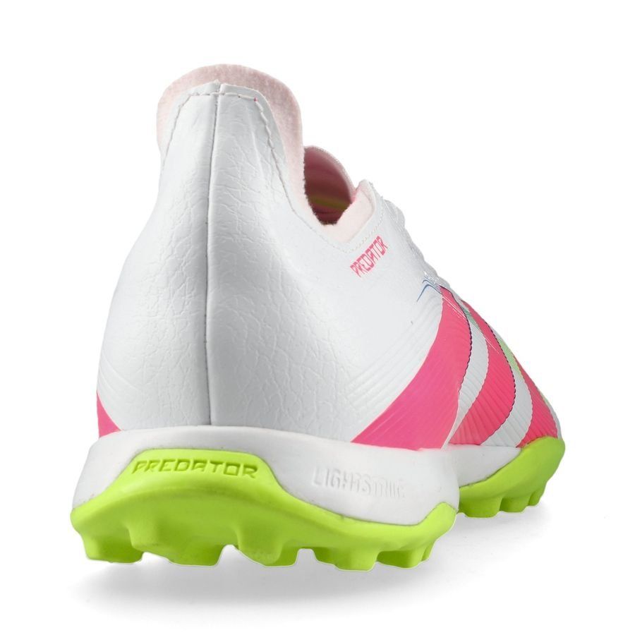 adidas Predator League TF Celestial Victory - Blanc/Lucid Pink/Lucid Lemon