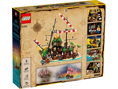LEGO Piraten van Barracuda Baai (21322)