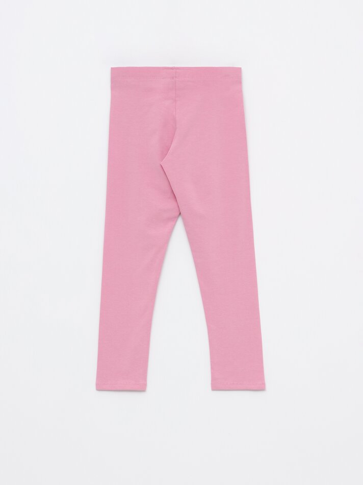 Conjunto de 2 leggings compridas básicas, lisas e estampadas - Azul Marinho