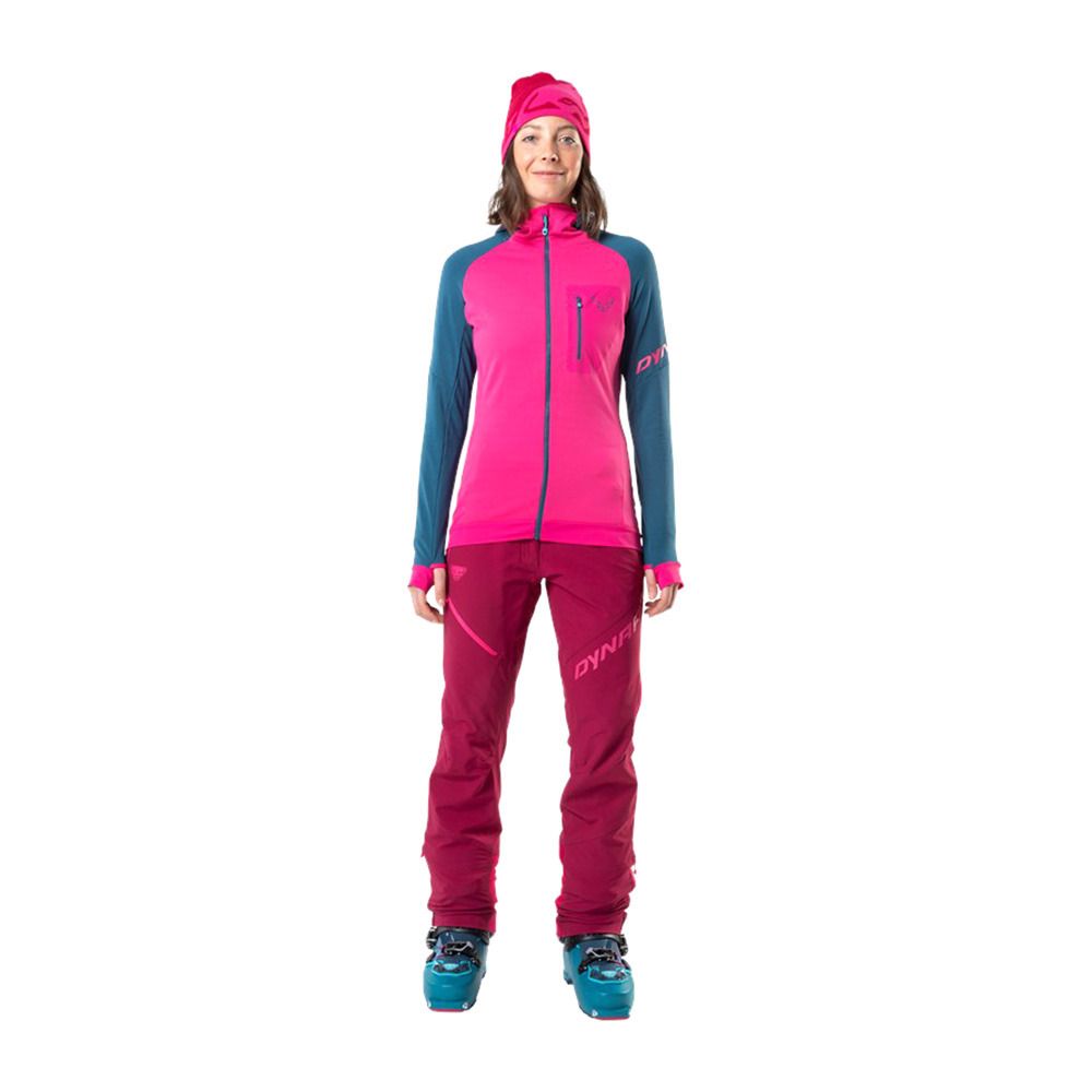 Dynafit MERCURY 2 DYNASTRETCH - Pantalon ski Femme beet red