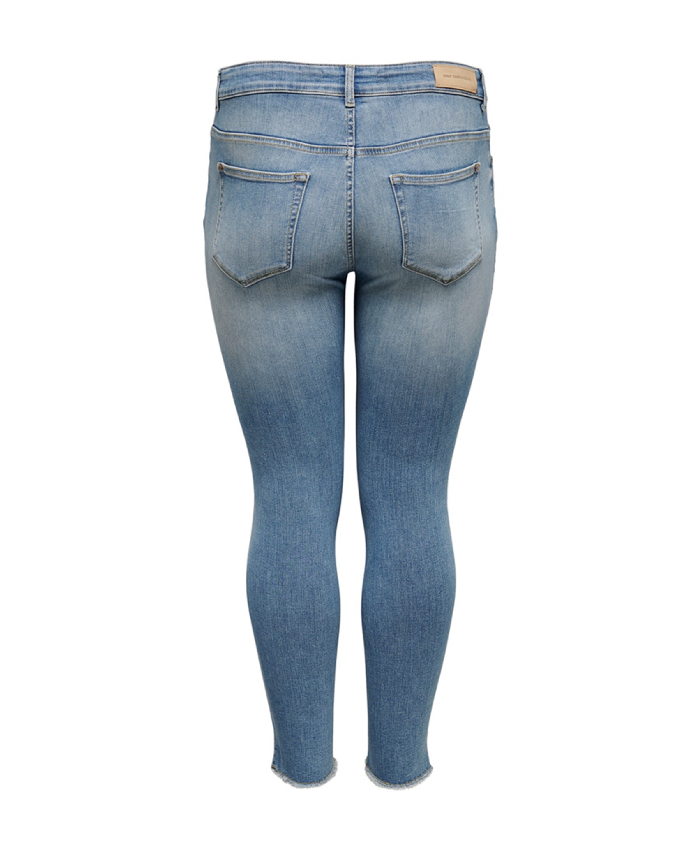 Only Carmakoma CARWILLY REG ANK SK REA1467 N jeans blauw