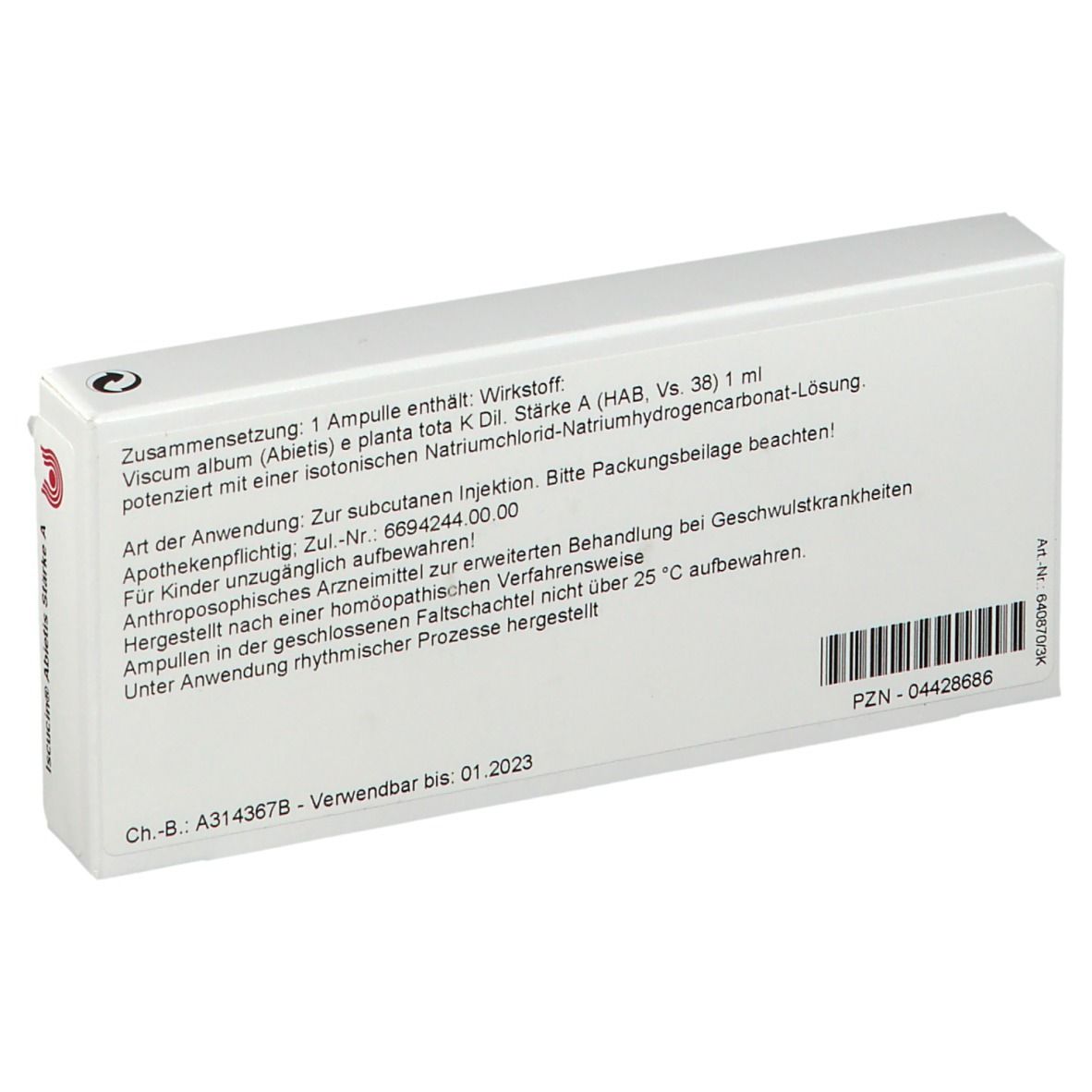 WALA® Iscucin Abietis St.a Amp.