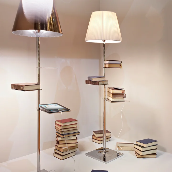 Flos - Bibliotheque Nationale Stehleuchte, fumée