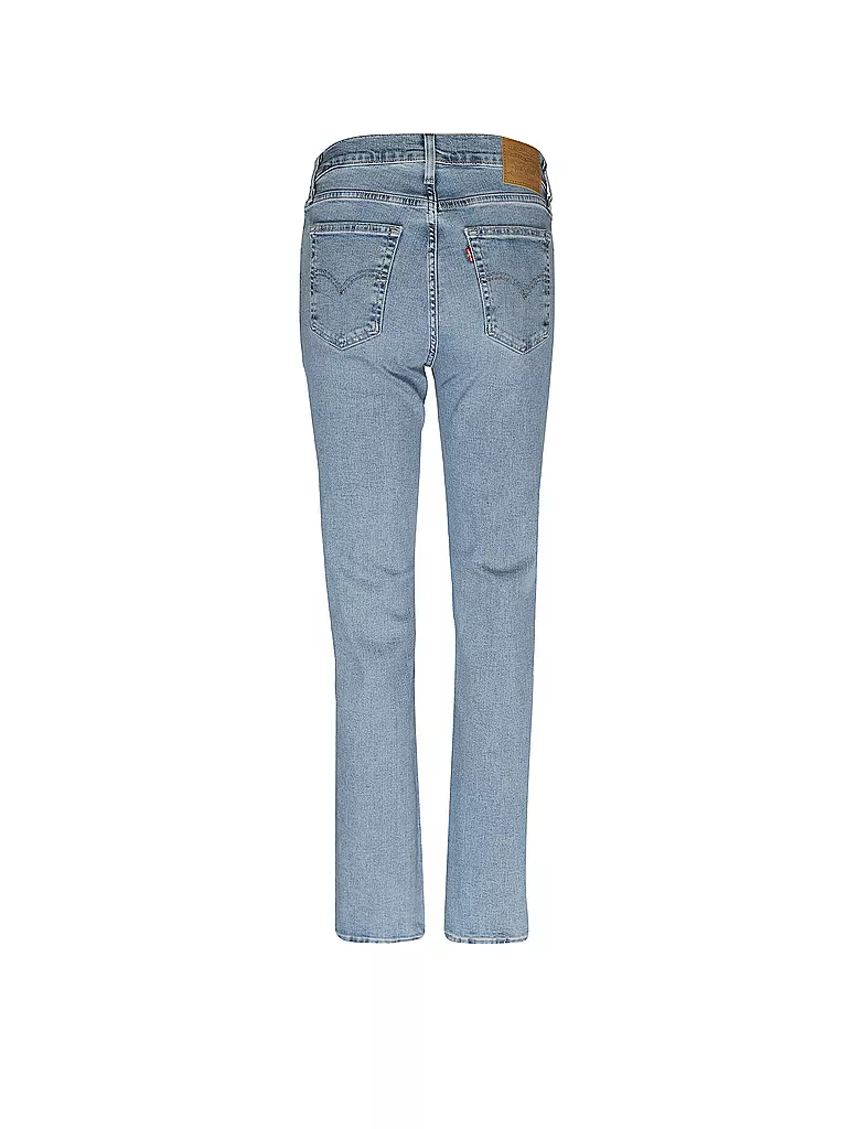 LEVI'S® Highwaist Jeans Straight Fit 724 hellblau
