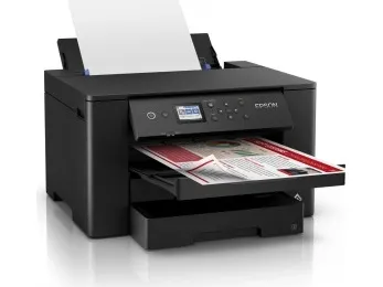 Epson WorkForce WF-7310DTW - Printer - farve - Duplex - blækprinter - A3 - 4800 x 2400 dpi - op til 25 spm (mono) / op til 12 spm (farve) - kapacitet: 500 ark - USB 2.0, LAN, Wi-Fi(n)