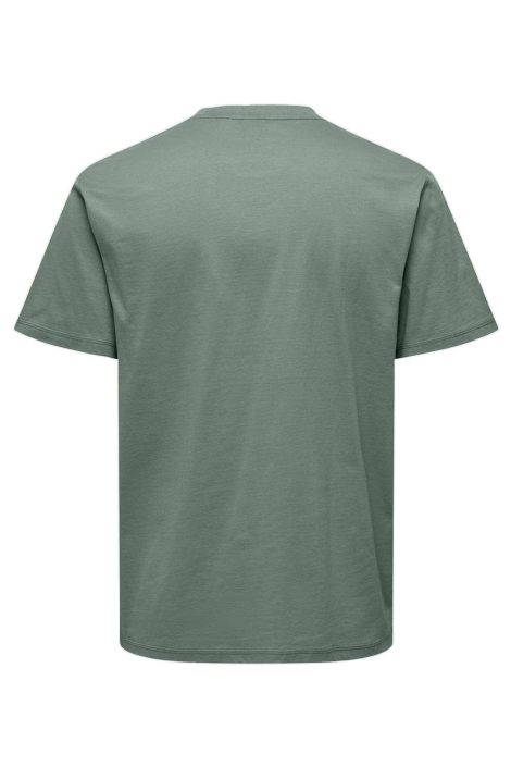 Only & Sons groene heren t-shirt
