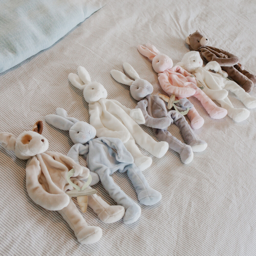 Bunnies By The Bay Speenknuffel Konijn Wit