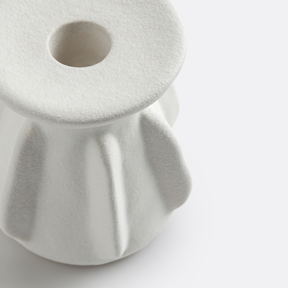 LA REDOUTE INTERIEURS<br>Castiçal de cerâmica Alt.9,5 cm Ilia