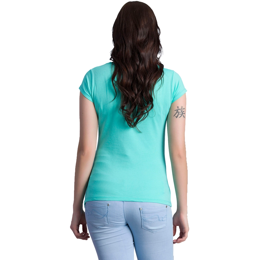 M.M.C. Umstandsshirt I Will Rock You mit Motiv Mint