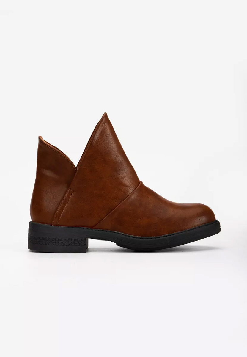 Bottines femme chameau Lariva