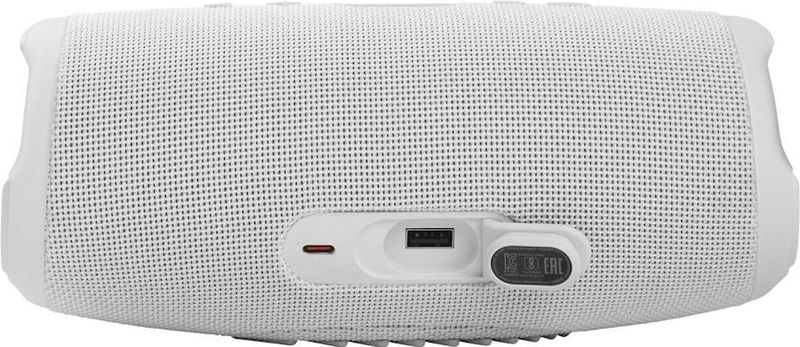 JBL - Charge 5 - Draagbare Bluetooth Speaker - Wit - Water- en Stofbestendig