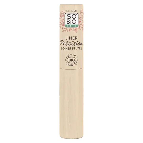 Delineador Líquido Orgânico de Precisão So'Bio Étic nº 01 Preto 3ml