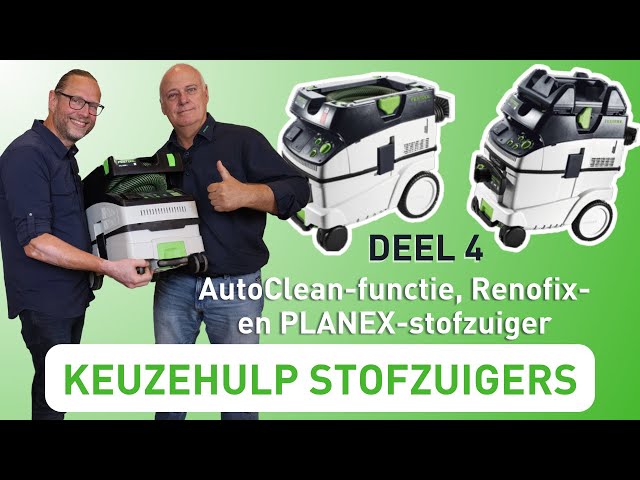 Festool CTL 36 E AC-RENOFIX Bouwstofzuiger - Nat/Droog - Klasse L - 1200W - 36L