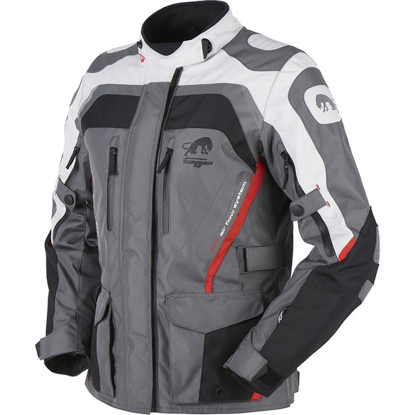 Furygan - Veste femme Apalaches Lady Noir / Gris / Rouge