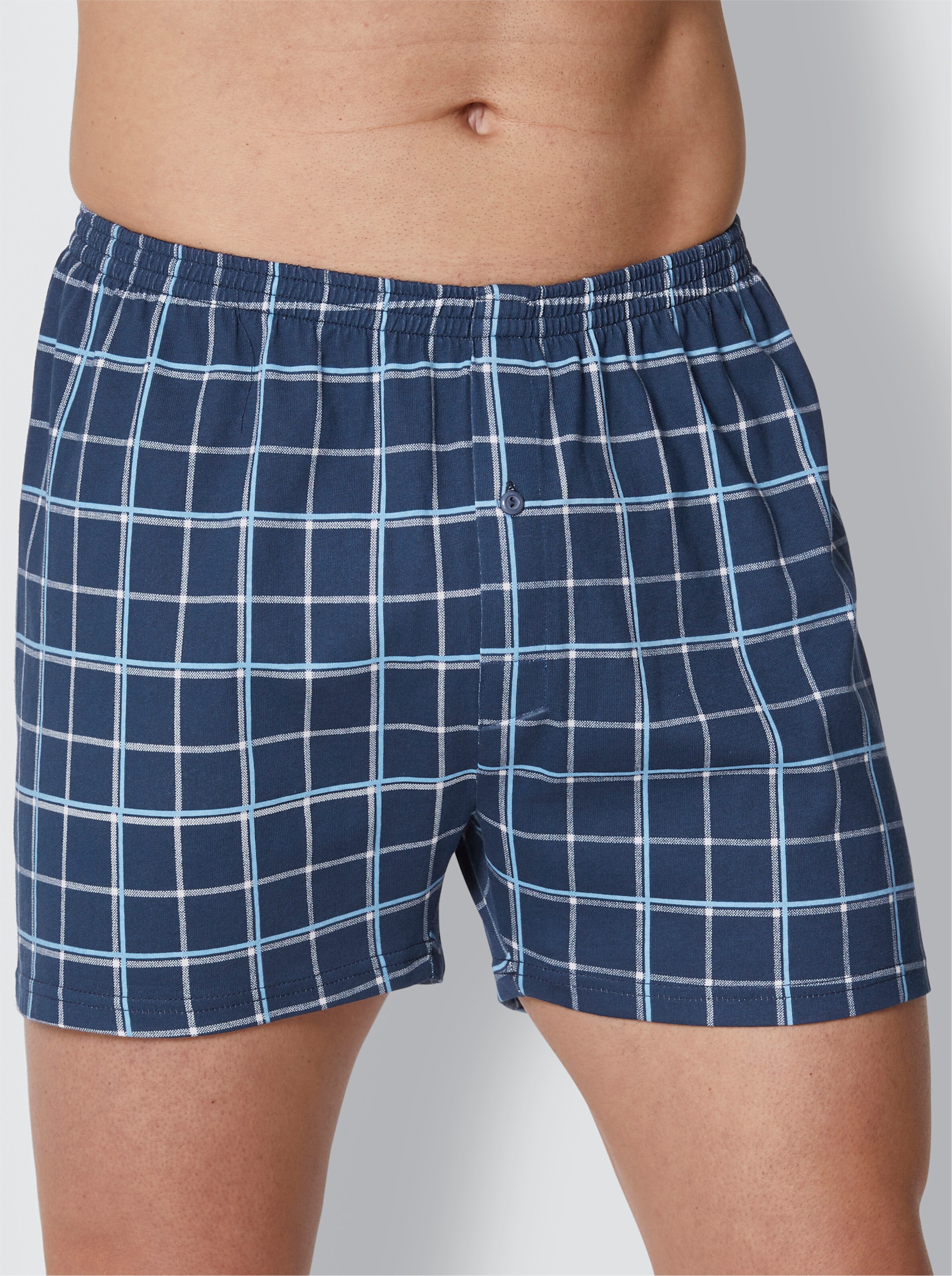 KINGsCLUB Boxershorts in bleu-sortiert