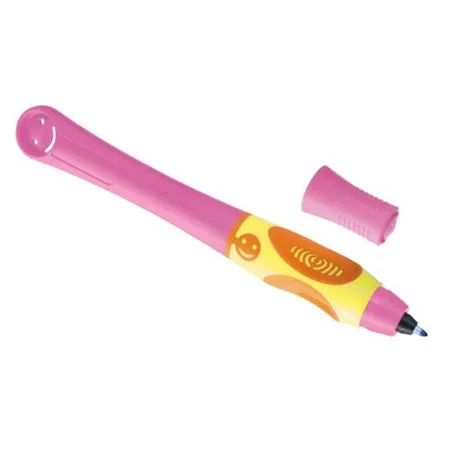 Pelikan griffix® 3Tintenschreiber, berry pink, links, Faltschachtel