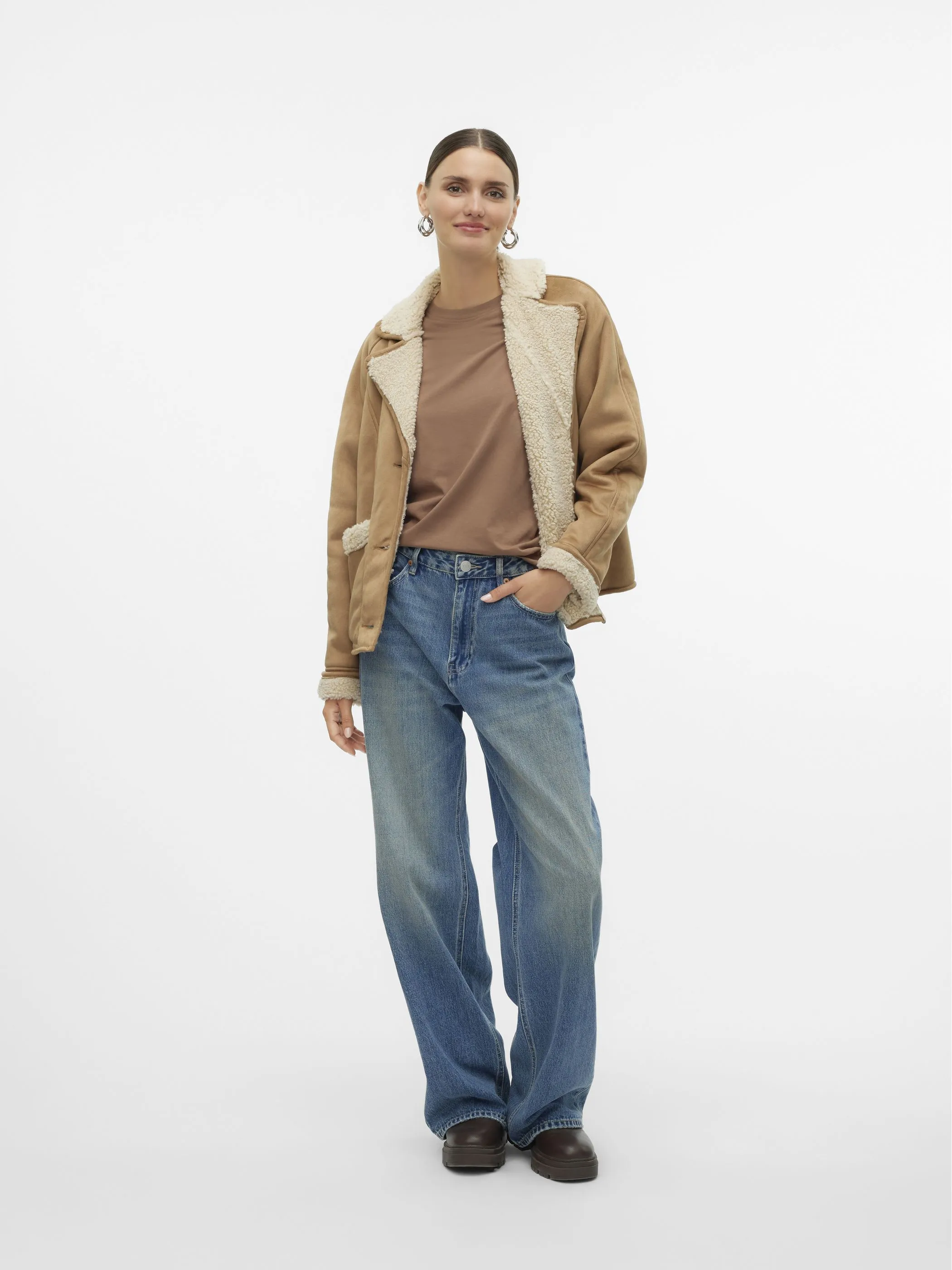 Vero Moda VMELLA SHERLING JACKET Jacke