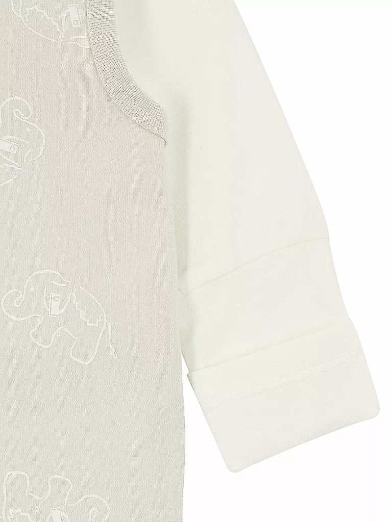 STEIFF Baby Set 2tlg Strampler und Langarmshirt  hellgrau