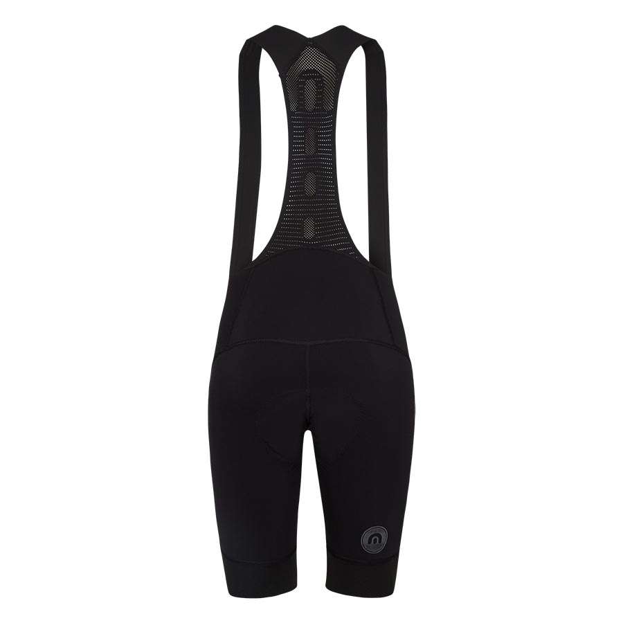 Megmeister L8 Fietsbroek Kort Zwart Dames