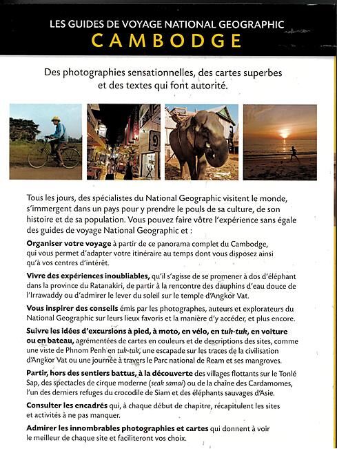 NATIONAL GEOGRAPHIC - CAMBODGE NATIONAL GEOGRAPHIC