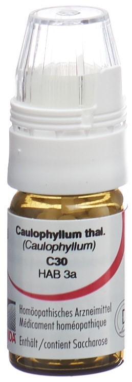 Omida Caulophyllum 30 C<br>4 g, Globuli, mit Dosierhilfe