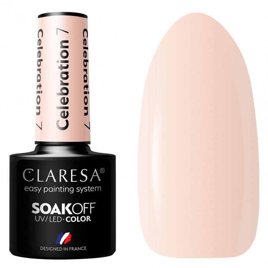 Claresa Nail Polish Hybrid Soak Off Celebration 07 5ml