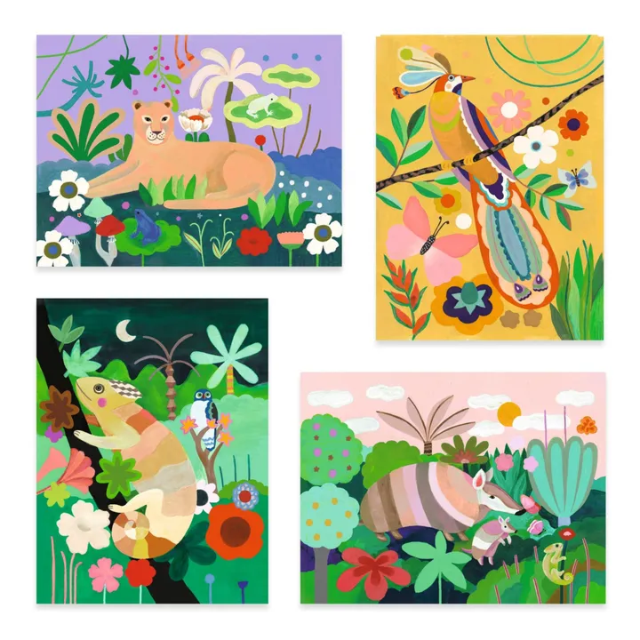 Djeco Peinture Forêt tropicale