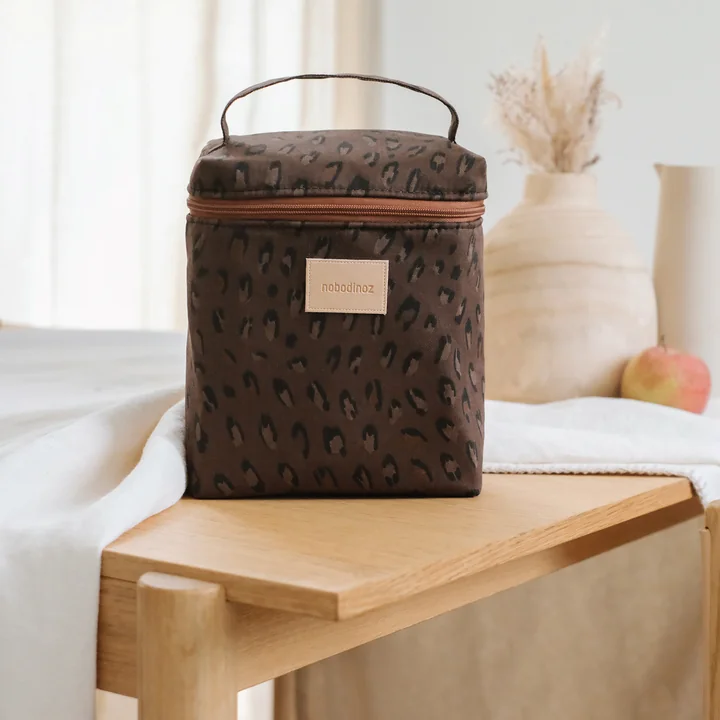 Nobodinoz - Hyde Park Lunch Bag, green checks