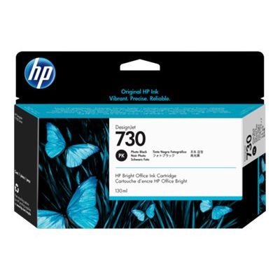 HP 730 - photo noire - cartouche d'encre originale (P2V67A)