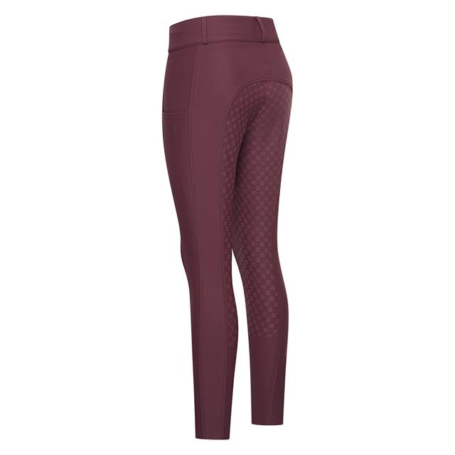 Paardrijbroek Imperial Riding IRHBilou Full Grip Donkerpaars