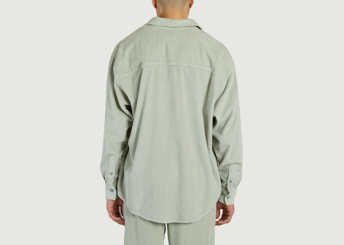 Chemise droite en velours côtelé Padow American Vintage