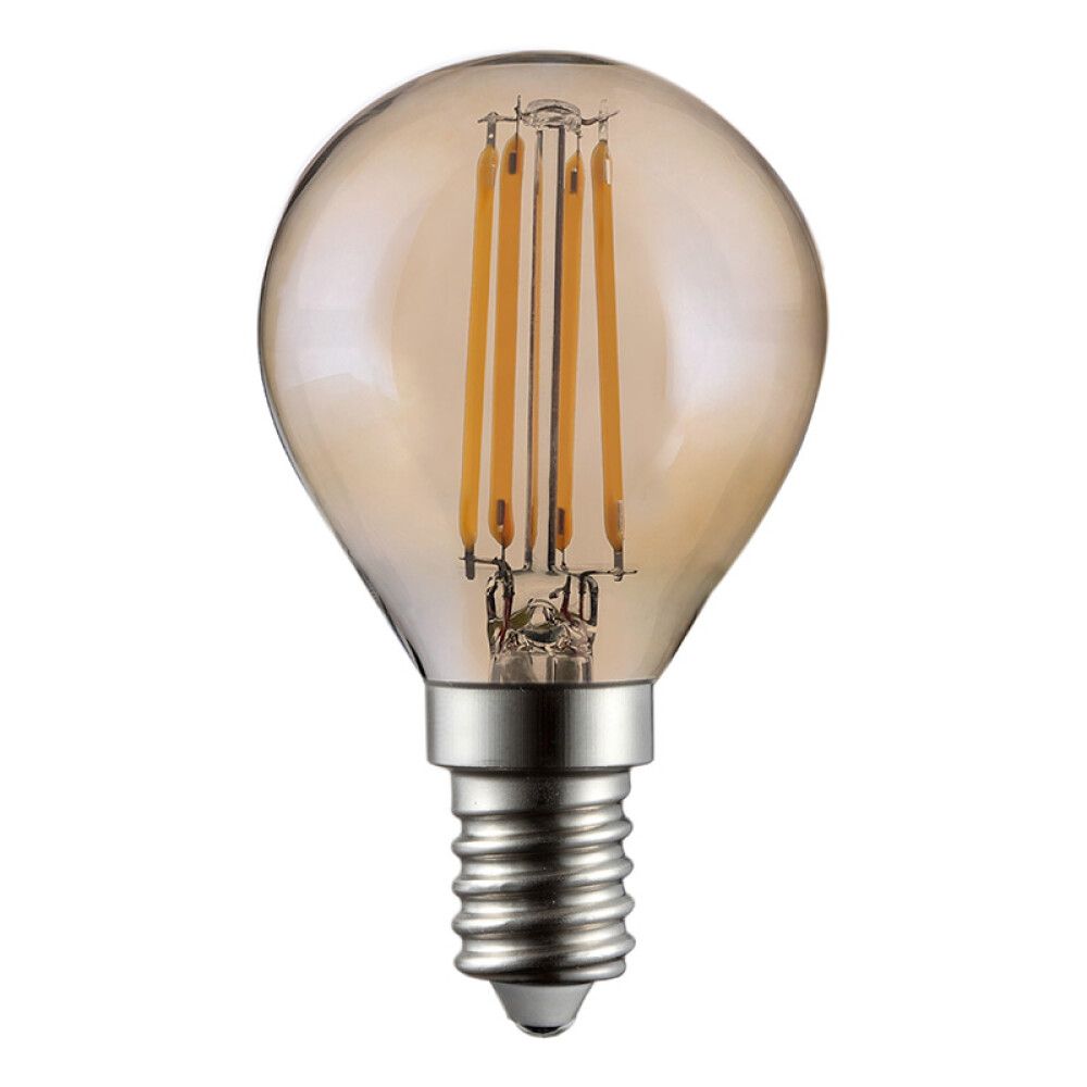 LYSPÆRE VOLTOLUX AMBER Ø45MM E14 4W