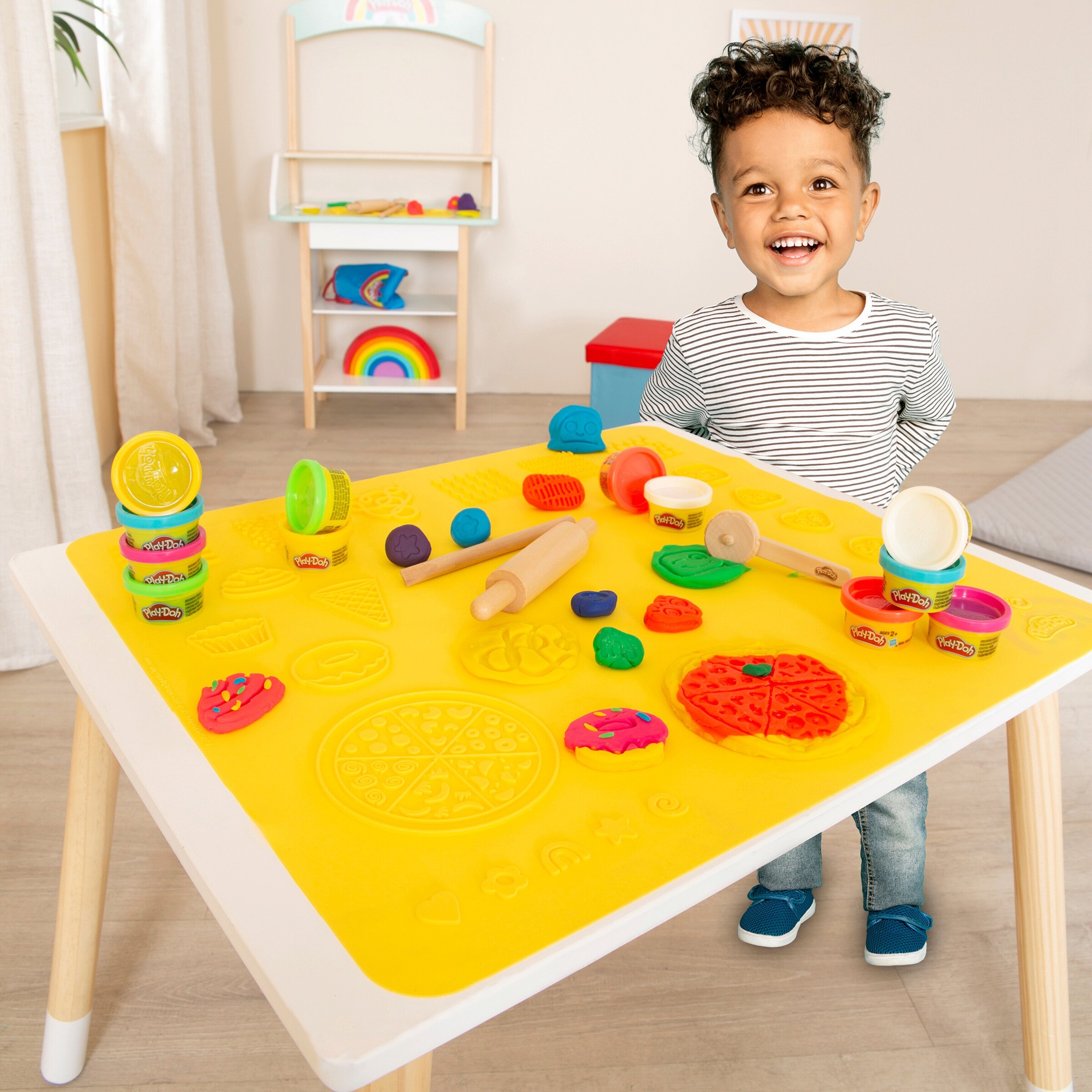roba Sitzgruppen-Set Play-Doh 12-teilig weiß/natur