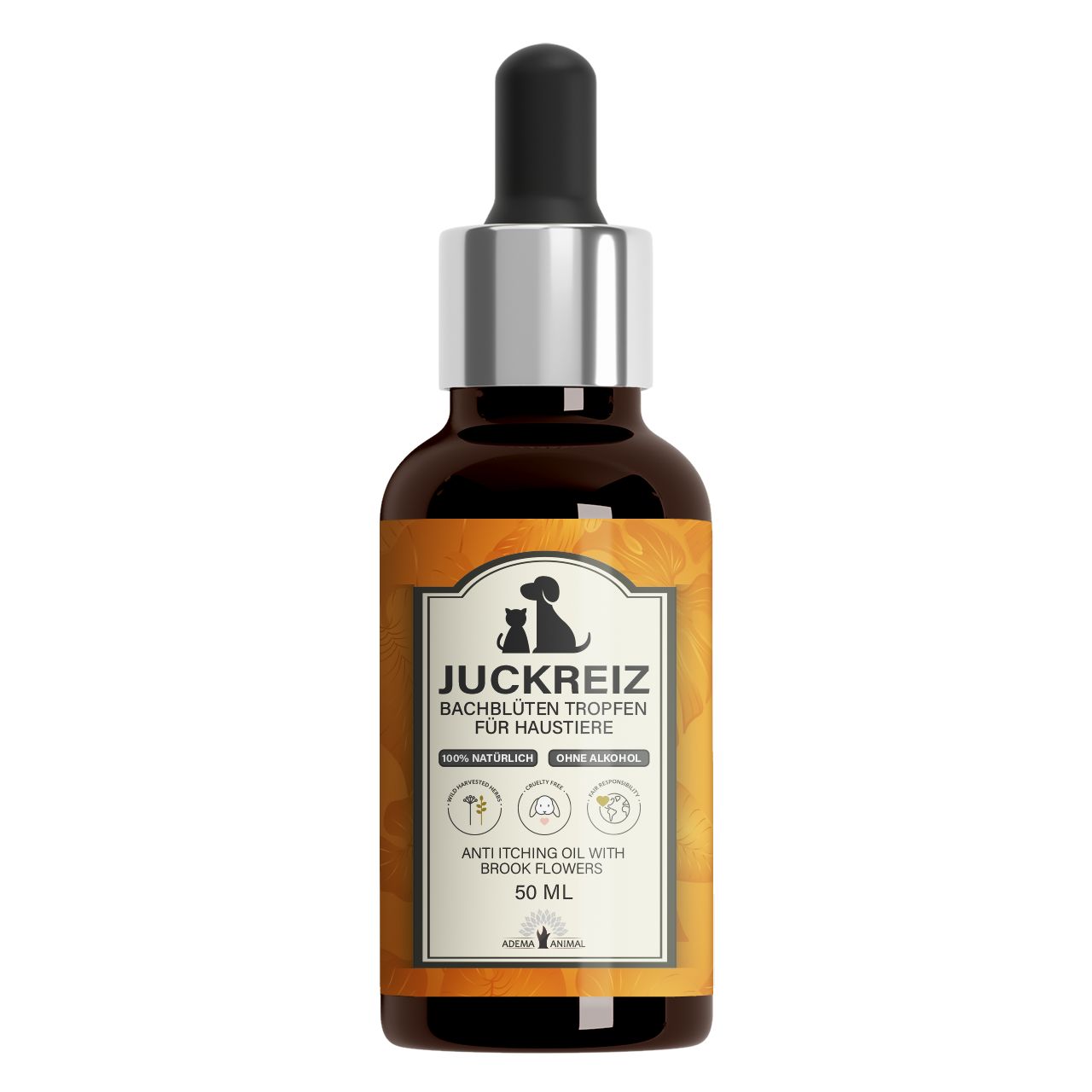 Adema Animal® | Juckreiz Tropfen für Hund und Katze