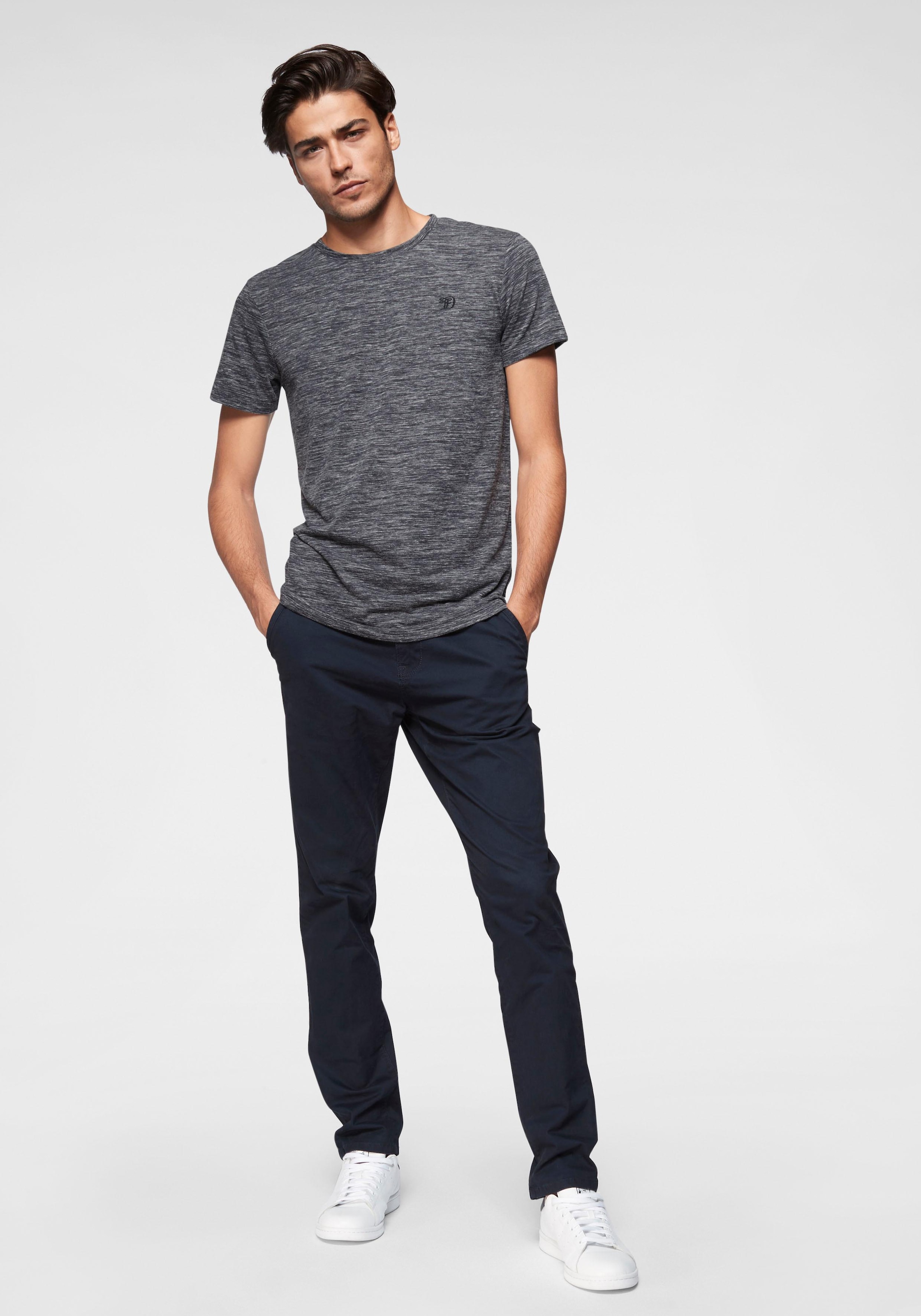 TOM TAILOR Denim Chinohose  leicht vorgewaschen