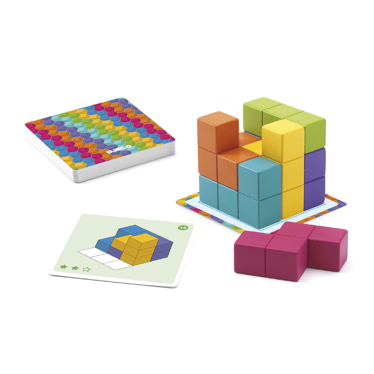 Djeco Cubissimo Blokjesspel